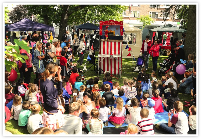punch and judy show childrens puppet