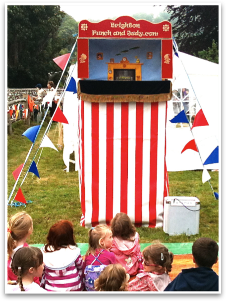 booking a punch and judy show sussex